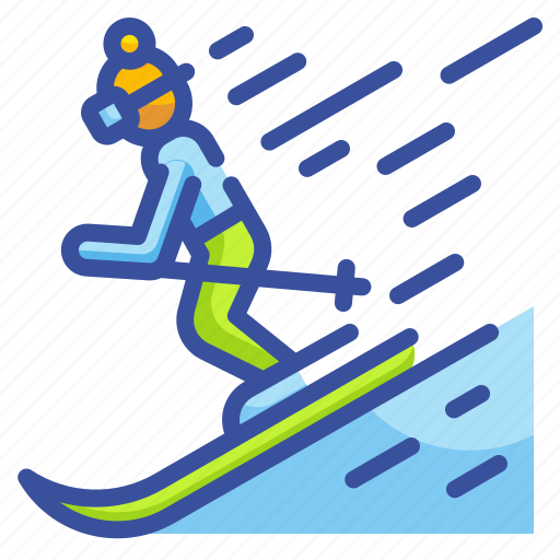 Adventure, ski, snow, travel, winter icon - Download on Iconfinder