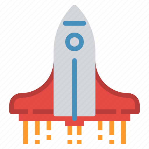Aerospace, astronautic, cosmos, launch, rocket, spaceship icon - Download on Iconfinder
