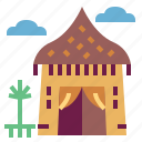 cabin, house, hut, shelter