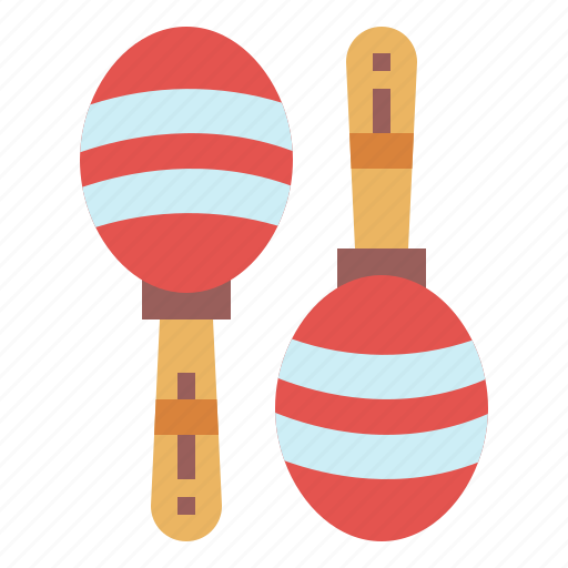 Instrument, maracas, music, tropical icon - Download on Iconfinder