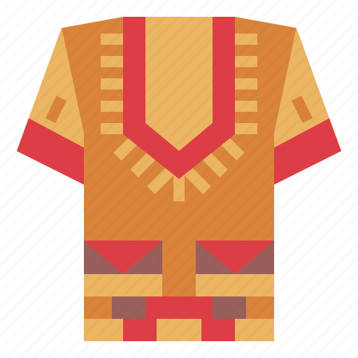 African, clothing, fashion, shirt icon - Download on Iconfinder