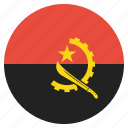 angola, country, flag