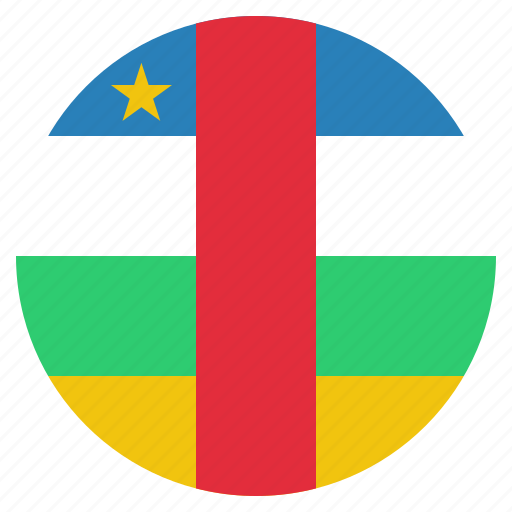 African, central, flag, republic icon - Download on Iconfinder