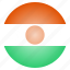 country, flag, niger 