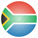 africa, african, flag, south