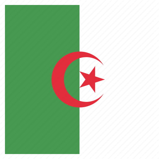 Algeria, algerian, country, flag, national icon - Download on Iconfinder