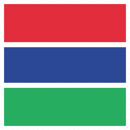 Country, flag, gambia, gambian, national icon - Download on Iconfinder