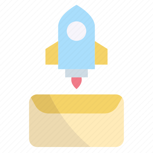 Product release, startup, launch, spaceship, rocket, product launch, new release icon - Download on Iconfinder