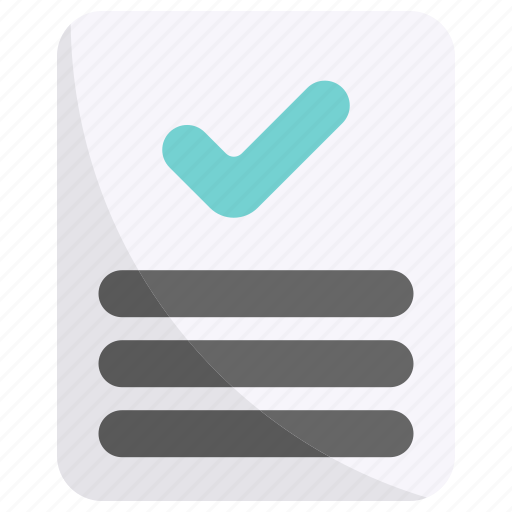 Approval, approve, agreement, business, document, contract, file icon - Download on Iconfinder