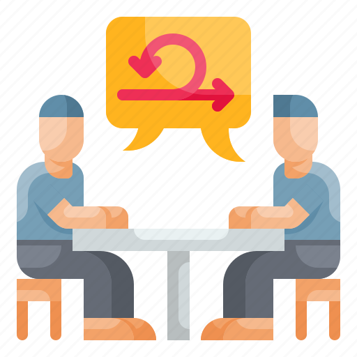 Conversation, meeting, discussion, brainstorm, talk icon - Download on Iconfinder