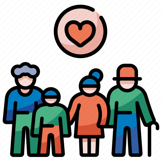 Family, child, mother, father, parent, grandfather, family member icon - Download on Iconfinder