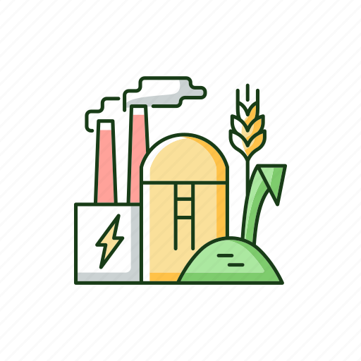 Biofuel, factory, organic, biomass icon - Download on Iconfinder