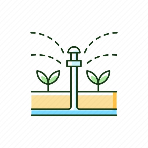 Irrigation, watering, sprinkler, agriculture icon - Download on Iconfinder