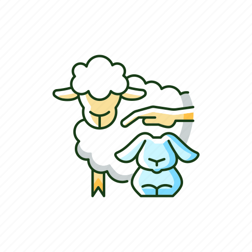Farm, animal, livestock, sheep, rabbit icon - Download on Iconfinder