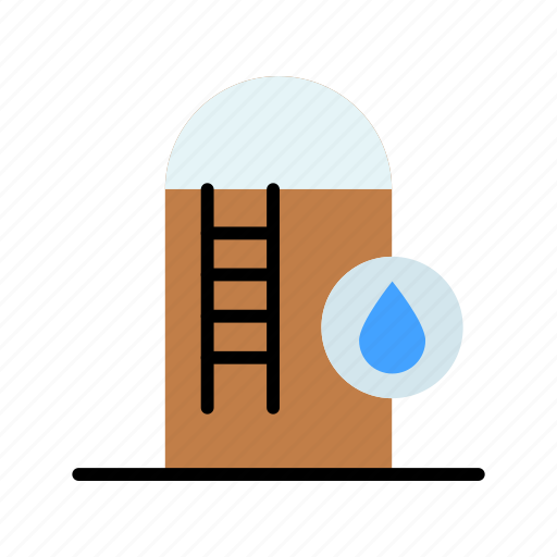 Water, tank, drink, drop icon - Download on Iconfinder