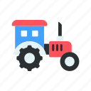 tractor, agriculture, vehicle, transport