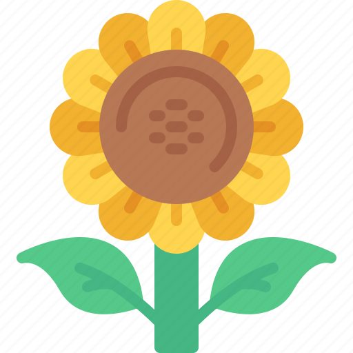 Sunflower, flower, botanical, nature, petals icon - Download on Iconfinder