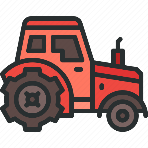 Tractor, automobile, vehicle, farming, gardening icon - Download on Iconfinder