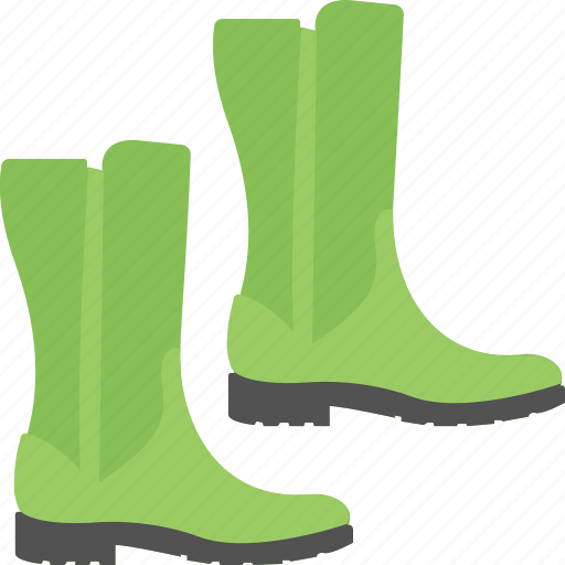 Farming shoes, footwear, gumboot, rain boot, rubber boots icon - Download on Iconfinder