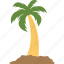 island tree, palm tree, tree, tropical tree, young palm tree 