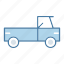pickup, pickup truck, transport, transportation, vehicle 