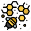 agriculture, bee, honey 