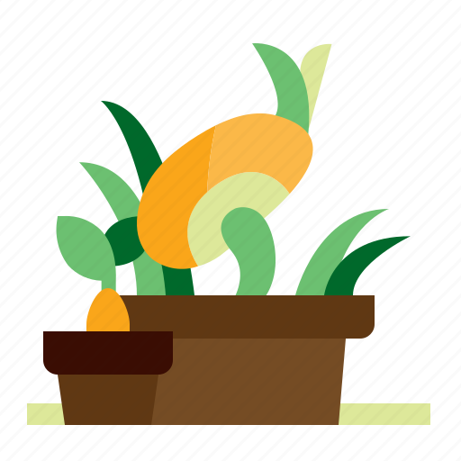 Seeding, plant, pot, germination icon - Download on Iconfinder