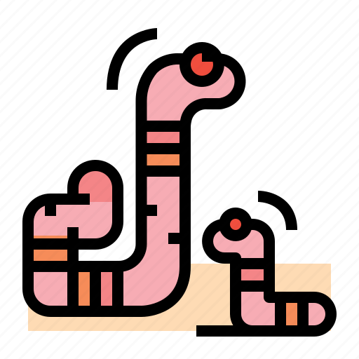 Earthworm, worm, farm, insect icon - Download on Iconfinder