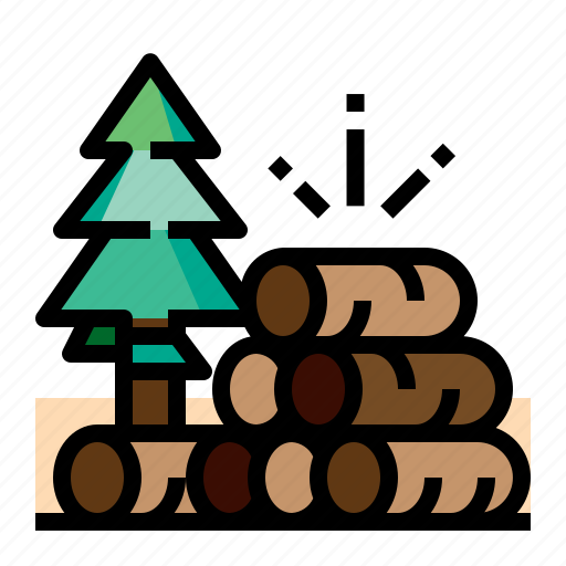 Wood, farm, log, tree icon - Download on Iconfinder
