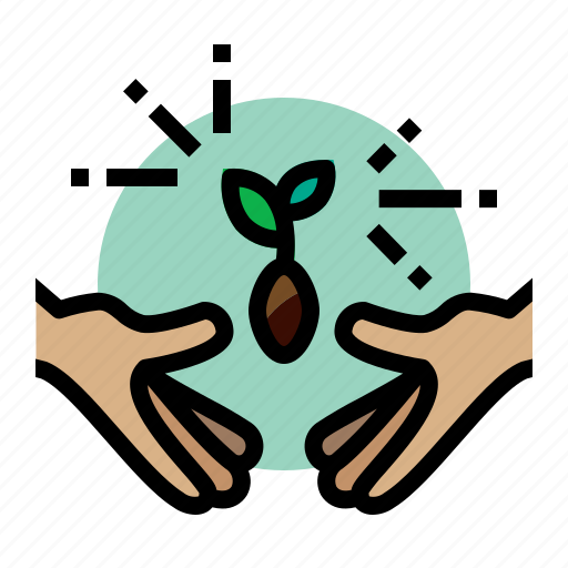 Seed, agriculture, sprout, germination icon - Download on Iconfinder