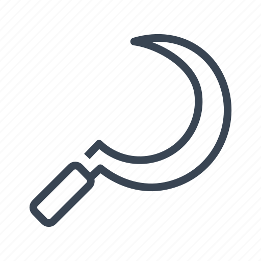 Sickle, tool, agriculture, farming, farm icon - Download on Iconfinder