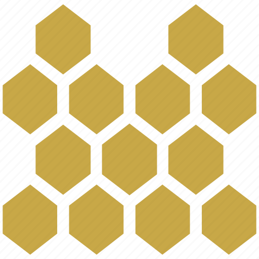 Beehive, beeswax, hexagon, hive, honey, honeycomb icon - Download on Iconfinder