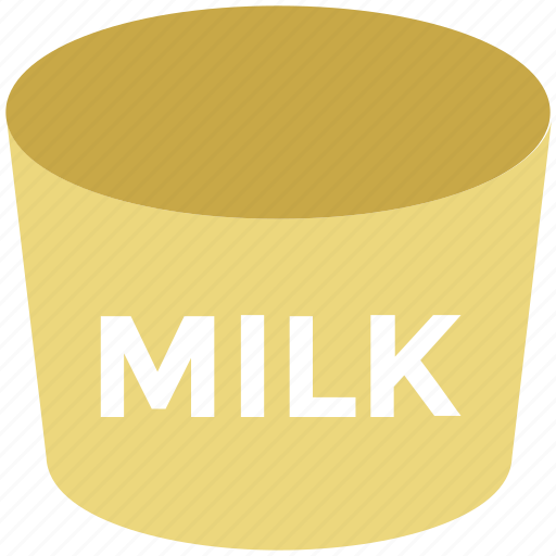 Canned milk, dairy product, milk, milk pack, tin icon - Download on Iconfinder