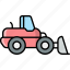 loader, vehicle, truck 