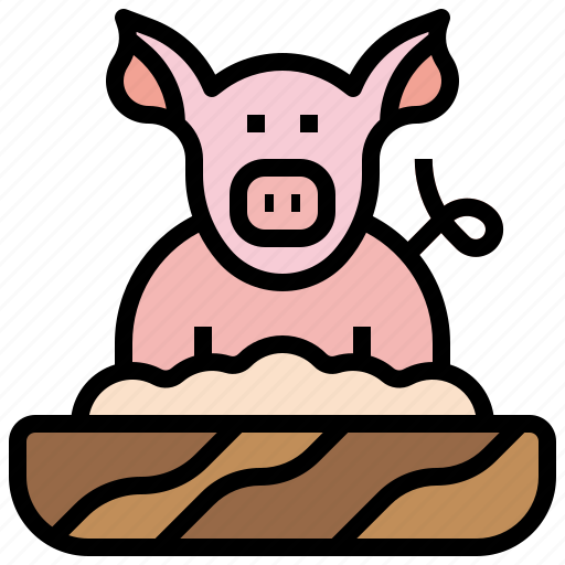 Animal, animals, bag, farming, feed, gardening, pig icon - Download on Iconfinder