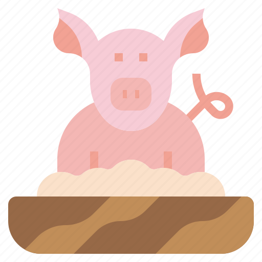 Animal, animals, bag, farming, feed, gardening, pig icon - Download on Iconfinder