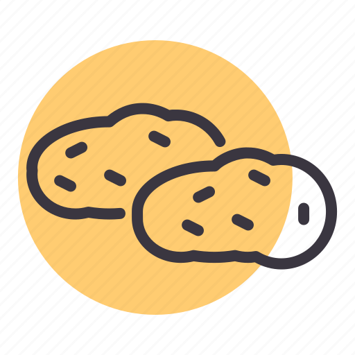 Carbs, food, healthy, potato, starch, sweet, vegetable icon - Download on Iconfinder