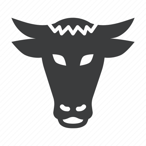 Agriculture, animal, bull, cow, farm, livestock, ox icon - Download on Iconfinder