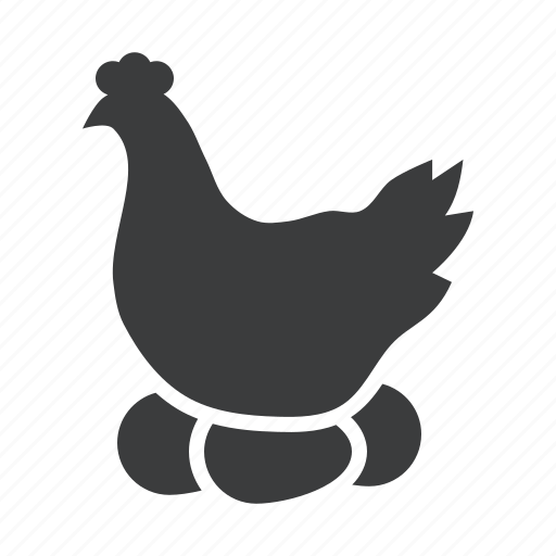 Chicken, egg, eggs, farm, farming, hen, poultry icon - Download on Iconfinder