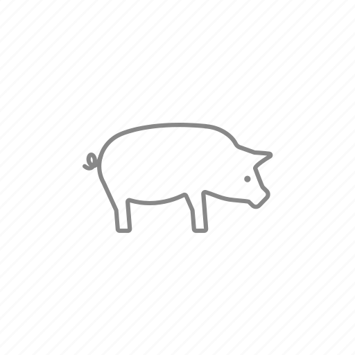 Bacon, boar, ham, pig, piglet, pork, swine icon - Download on Iconfinder