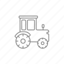 auto, machine, machinery, tractor, transport, vehicle, wheel 