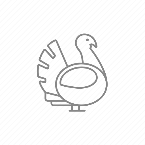 Cock, feathers, fowl, gobbler, poultry, turkey icon - Download on Iconfinder
