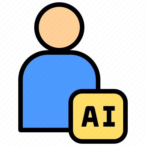 Personal, assistance, ai, robot, user, artificial, profile icon - Download on Iconfinder