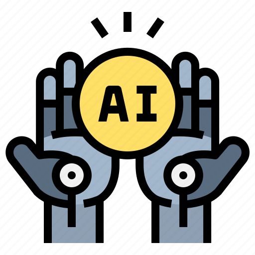 Robotic, ai, generation, digitalization, globalization, hands icon - Download on Iconfinder