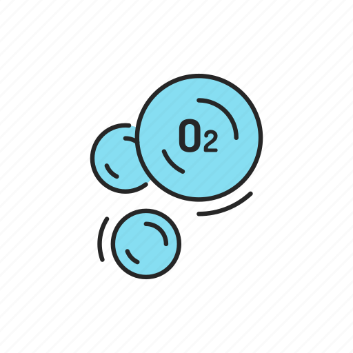 Molecule, atom, oxygen icon - Download on Iconfinder