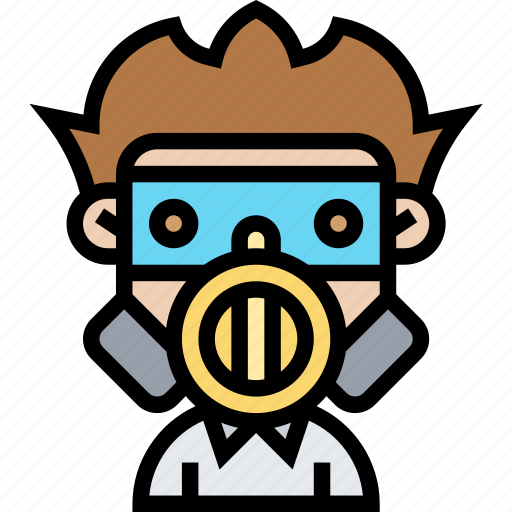 Gas, mask, toxic, epidemic, protection icon - Download on Iconfinder