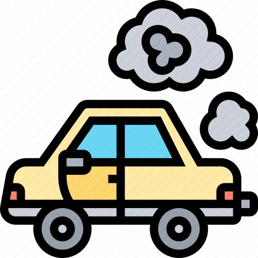 Intake, car, smoke, exhaust, transportation icon - Download on Iconfinder