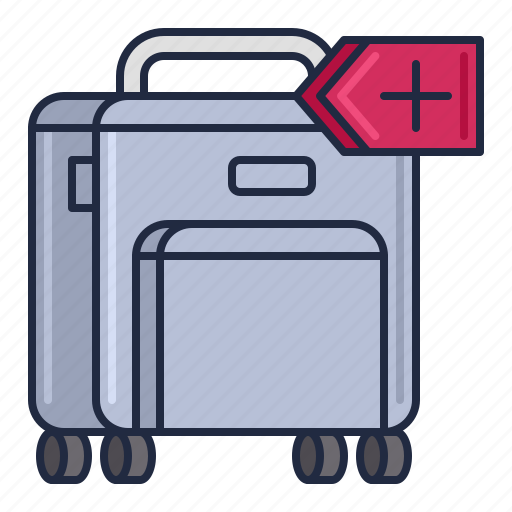 Additional, airline, baggage icon - Download on Iconfinder