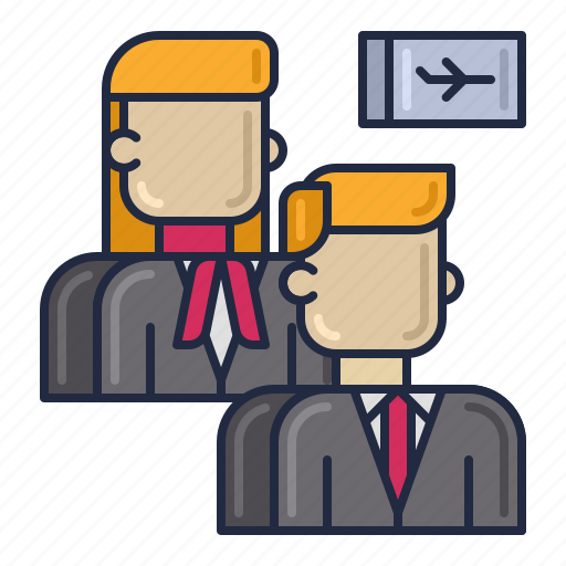 Airline, cabin, crew icon - Download on Iconfinder