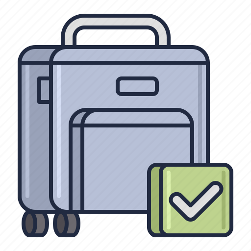 Airline, baggage, checked icon - Download on Iconfinder